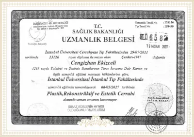 Specialist Training - Istanbul University - 08-05-2017