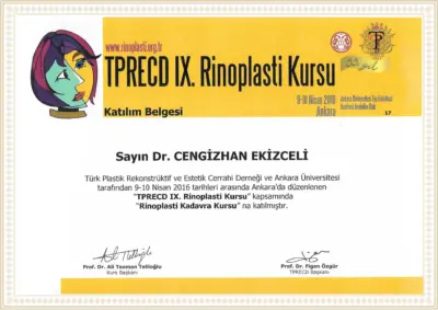 TPRECD 9TH Rhinoplasty Course (Rhinoplasty Cadaver Course) April 9-10, 2016TPRECD 9TH Rhinoplasty Course (Rhinoplasty Cadaver Course) April 9-10, 2016
